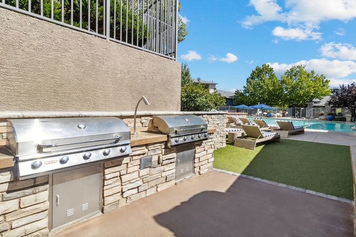 grills by pool