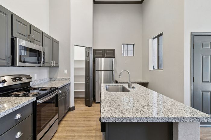 kitchen and nice countertops