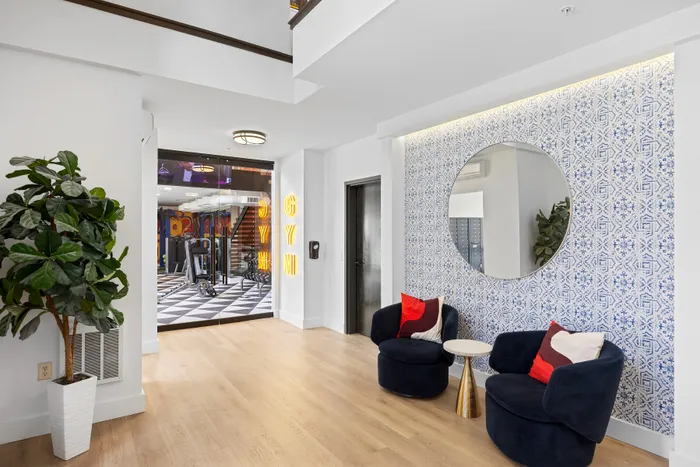 lobby area