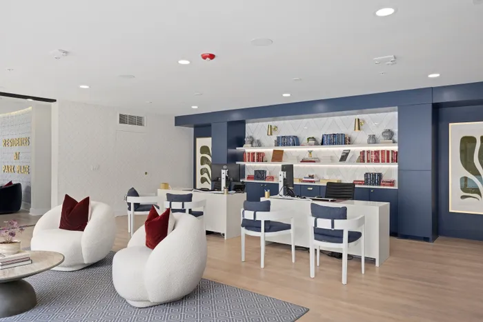 lobby area