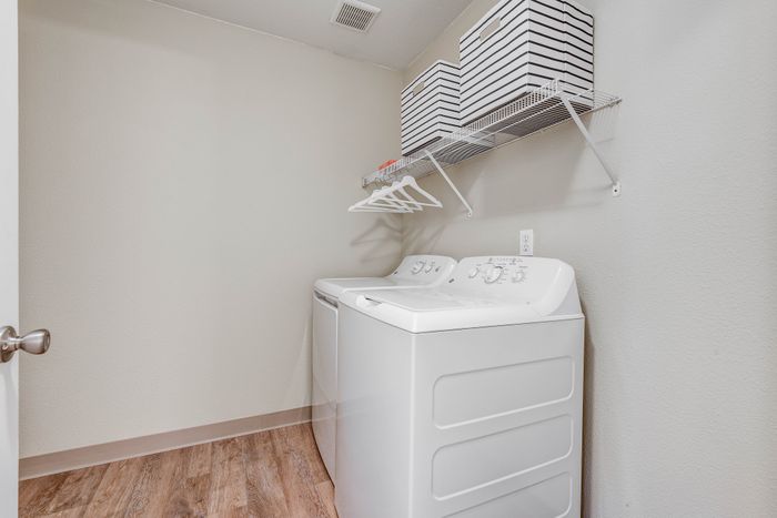 washer and dryer
