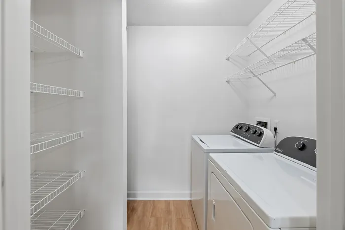 washer and dryer