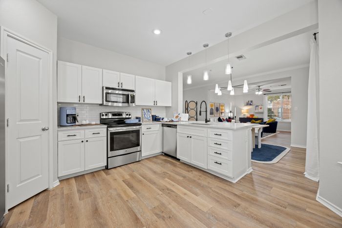 spacious kitchen