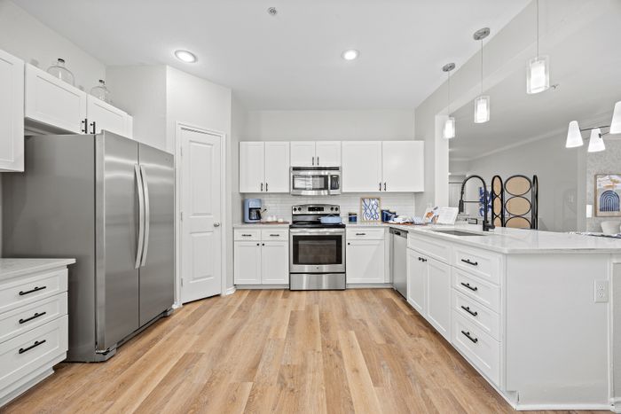spacious kitchen