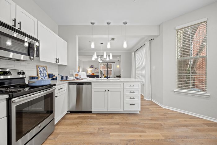 spacious kitchen