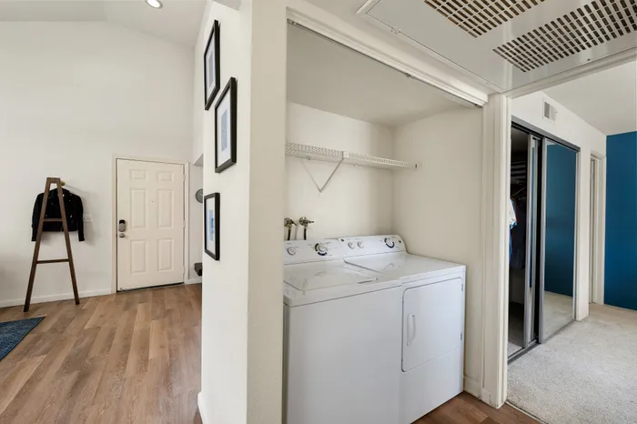 washer and dryer