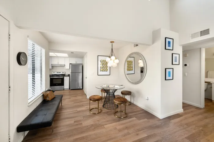 dining and front door