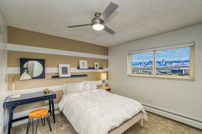 bedroom with a view