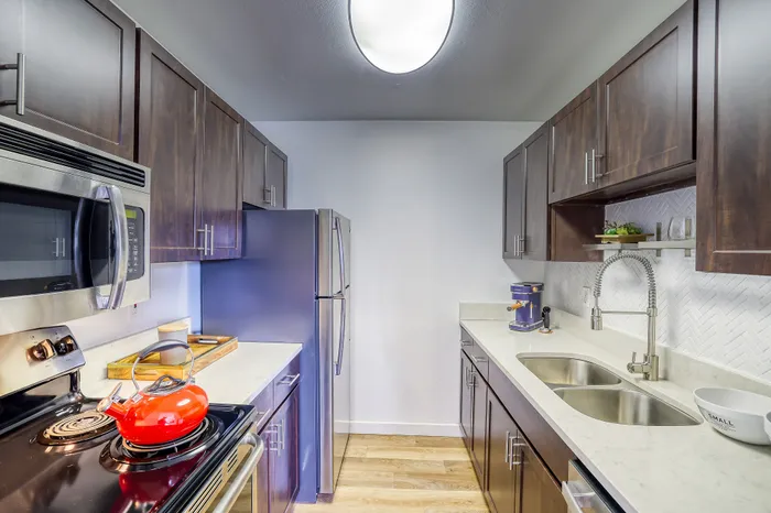kitchen with appliances