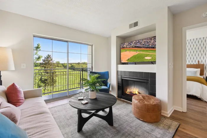 two bedroom living room
