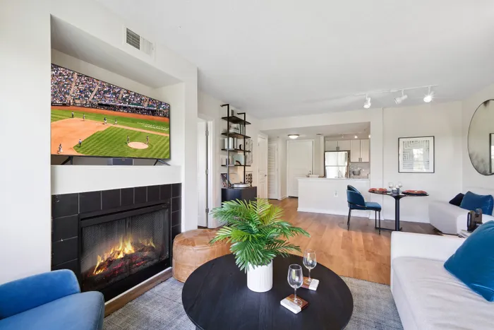 two bedroom living room