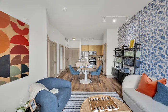 model living room