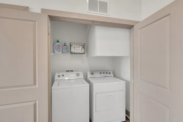 washer and dryer
