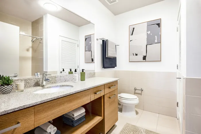 apartment bathroom