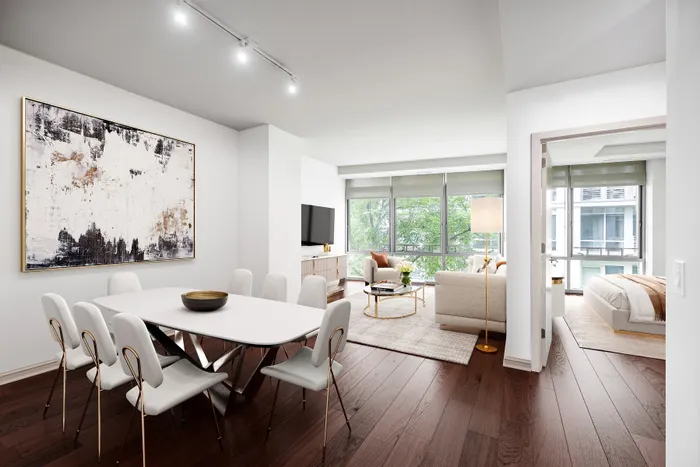 apartment dining area