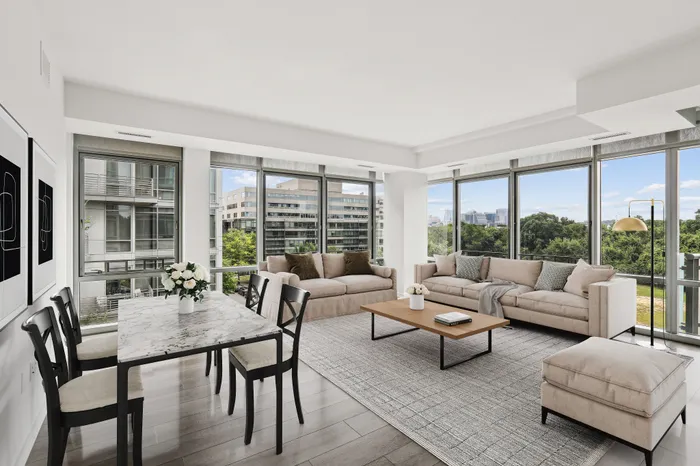 apartment model living room