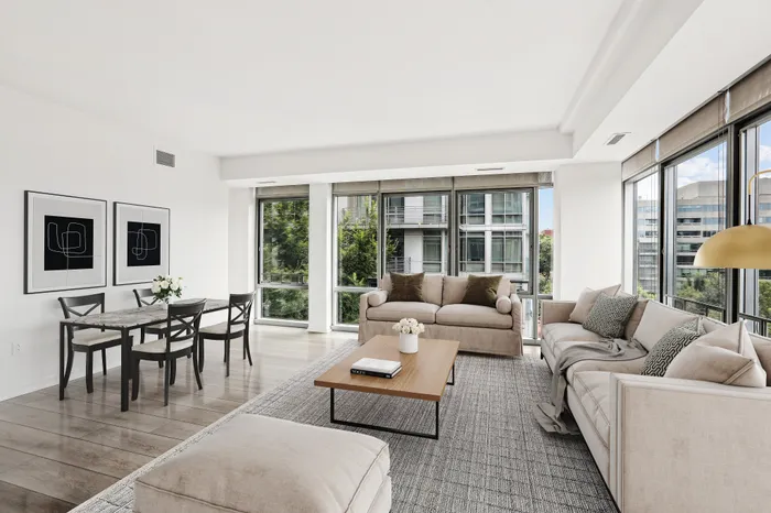 apartment model living room