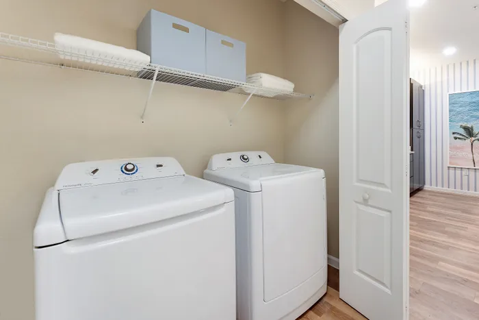 in-unit washer and dryer