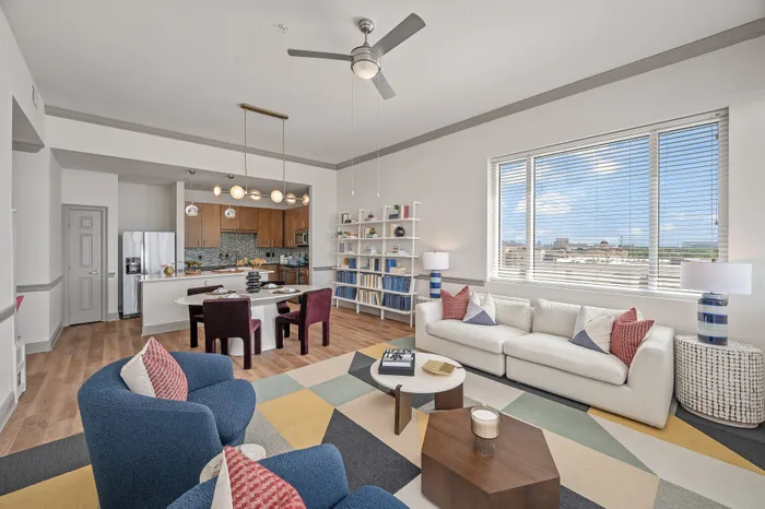 spacious apartment home with lots of natural light