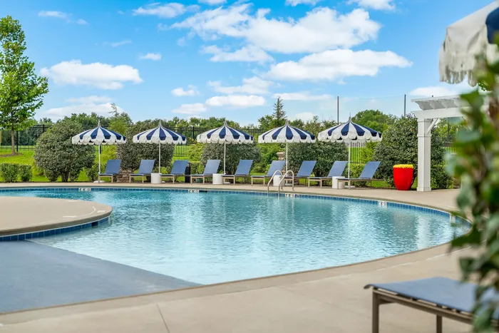 resort style pool and sundeck