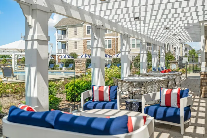 outdoor lounge with comfortable seating