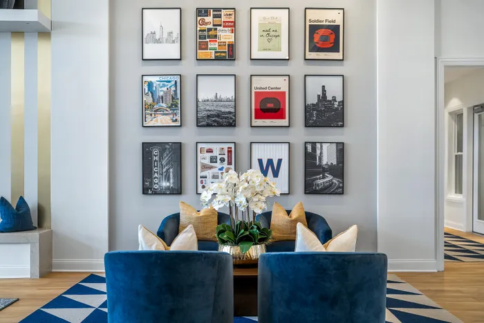 lounge area in clubhouse