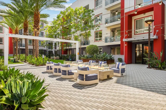 additional seating by pool