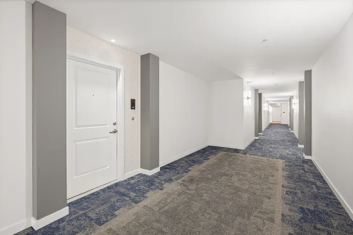 spacious hallway