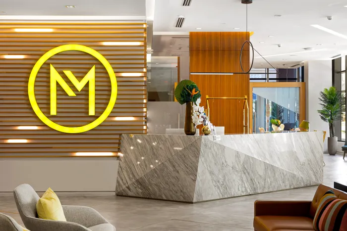 lobby and entry way at Motion at Dadeland