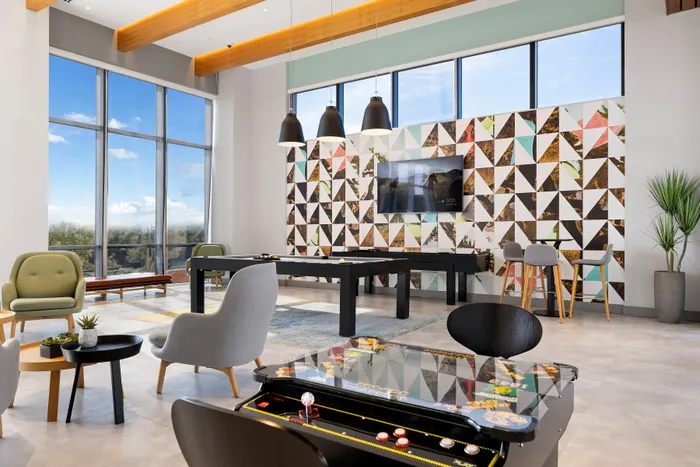 resident lounge area