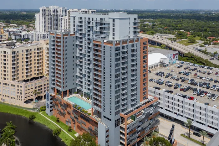 high rise apartments at Motion at Dadeland