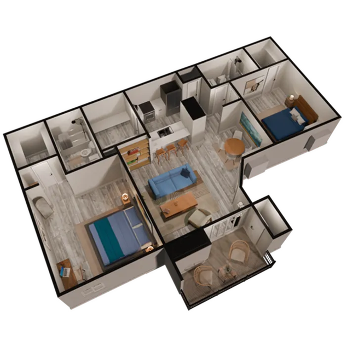 B3 - 2 Bed 2 Bath