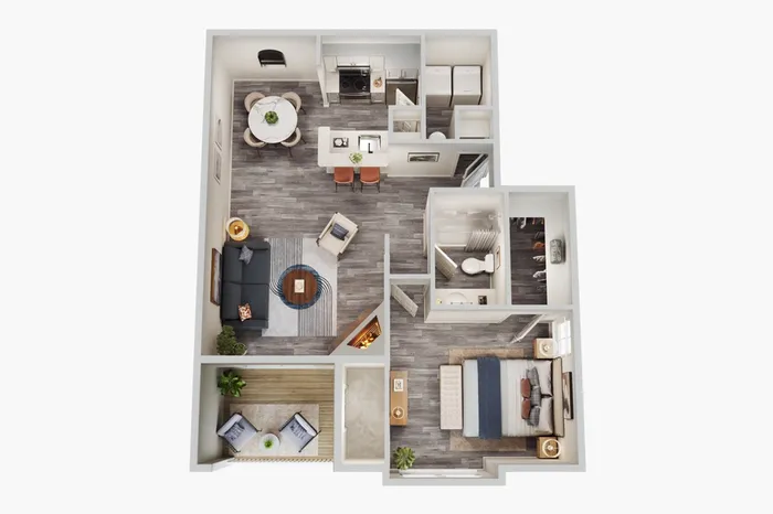 A1 - 1 Bed 1 Bath