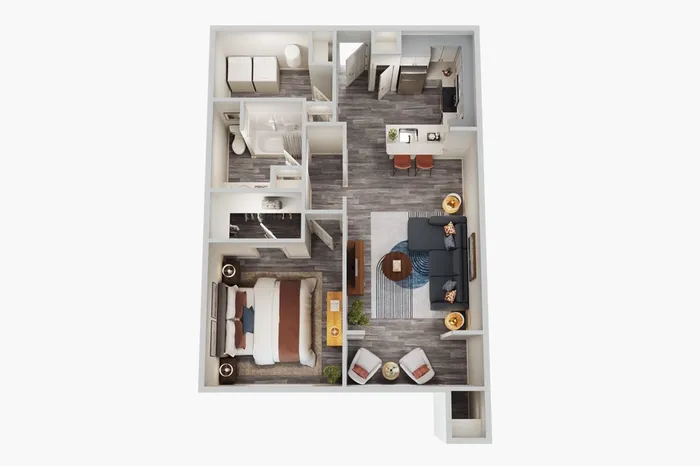 A2 - 1 Bed 1 Bath