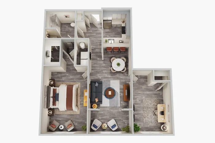 B1 - 2 Bed 1 Bath