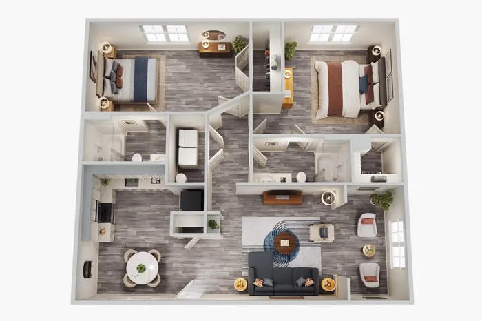 B2 - 2 Bed 2 Bath