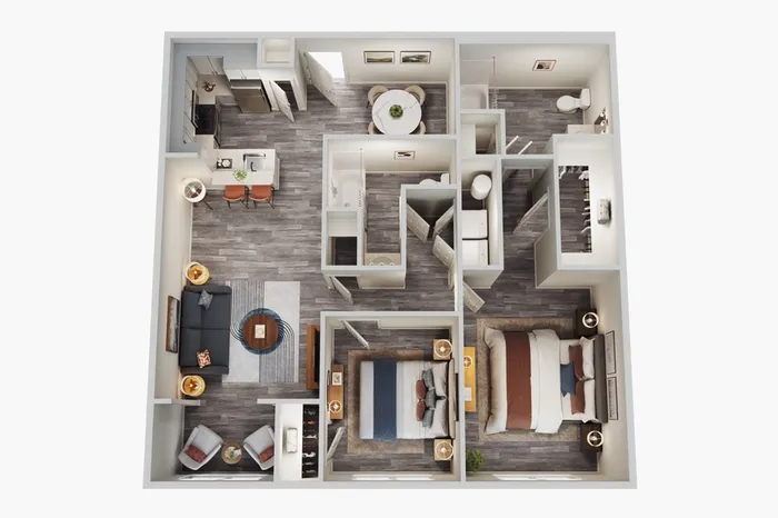 B4 - 2 Bed 2 Bath
