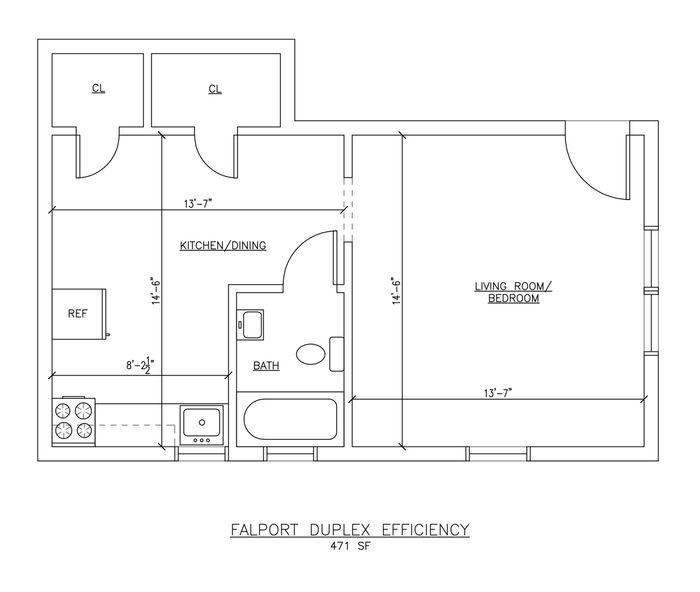 Studio Floor Plan