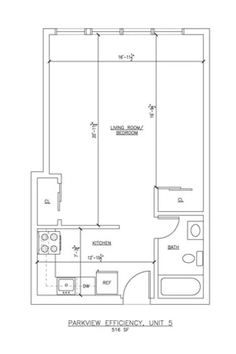Studio Floor Plan