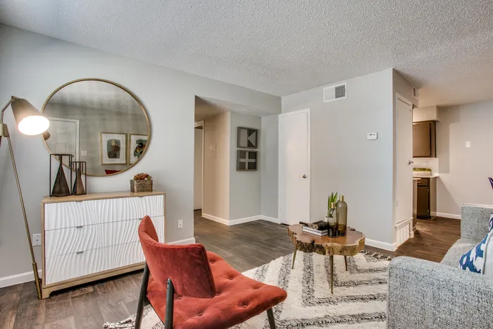 B1 - 2BD, 1BA - 930SF - Living Room