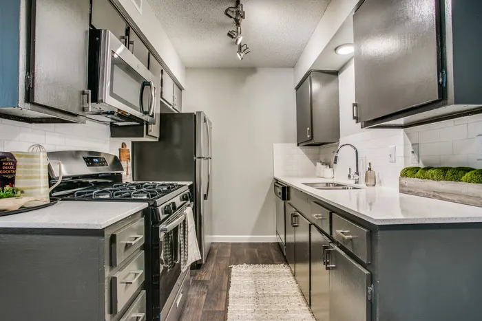 B1 - 2BD, 1BA - 930SF - Kitchen