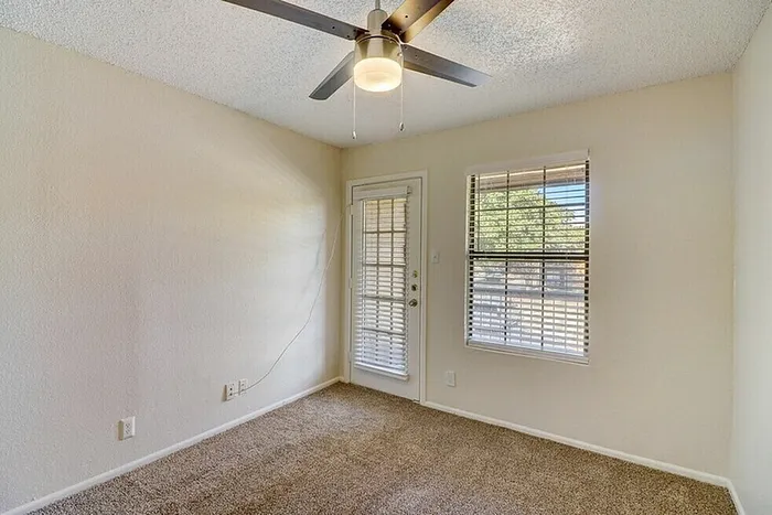 A1 bedroom interior viewed from the corner