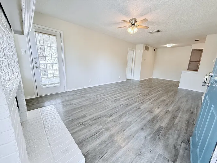 C1 apartment living room with natural light
