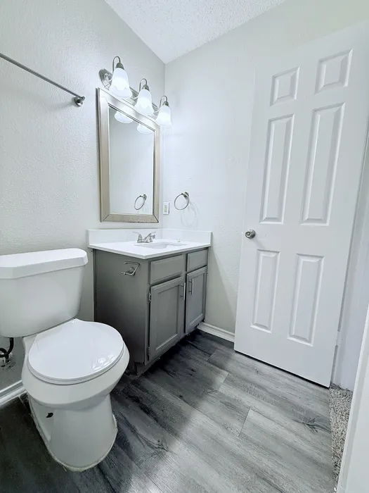 Half bathroom inside the C1 apartment