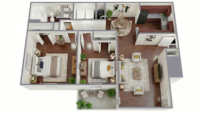reserve apartments stockbridge ga 2 bed 1 bath savannah floorplan