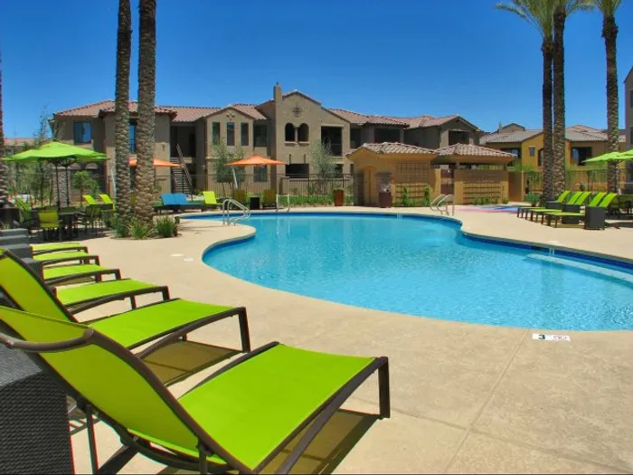 Poolside at Liv Avenida our apartment rentals in Chandler, AZ