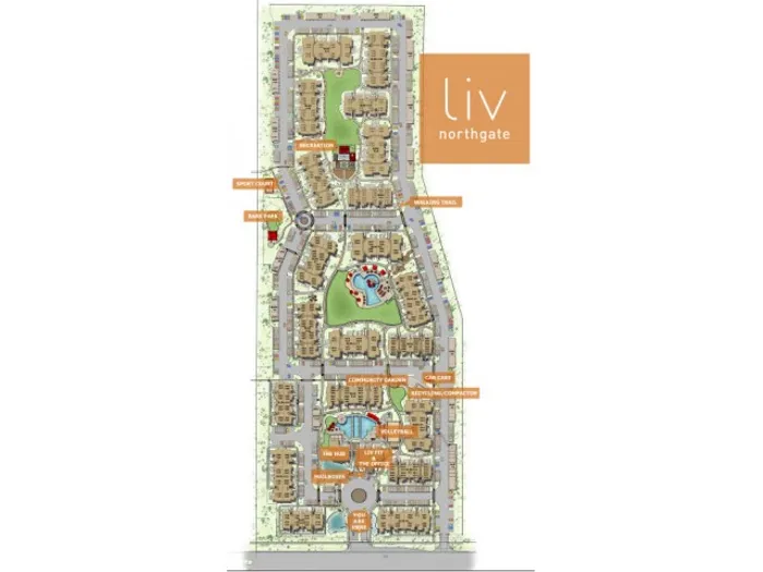 Property Map | Liv Northgate Apartments