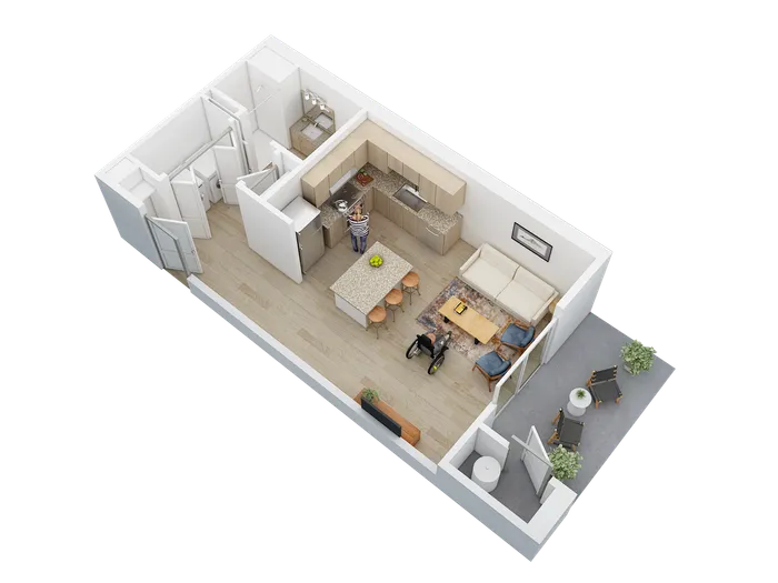 S1 Barrier Free Floor Plan