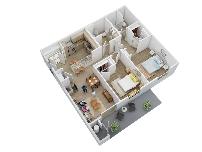 B3 Floor Plan