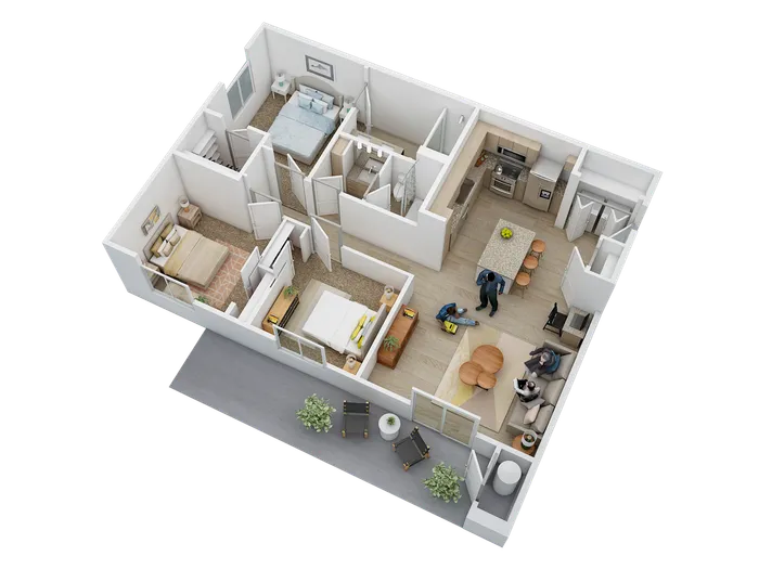 C1 Floor Plan